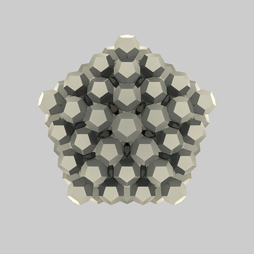 Dodecahedra structure 3