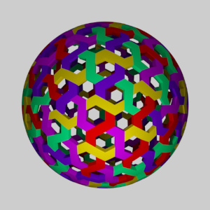 Spherical kaleidoscope