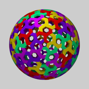 Spherical kaleidoscope