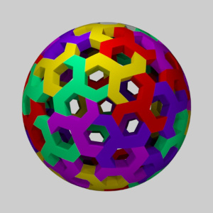 Spherical kaleidoscope