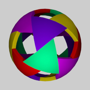 Spherical kaleidoscope