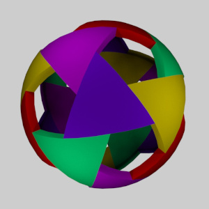 Spherical kaleidoscope