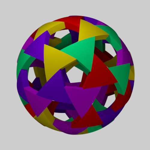 Spherical kaleidoscope