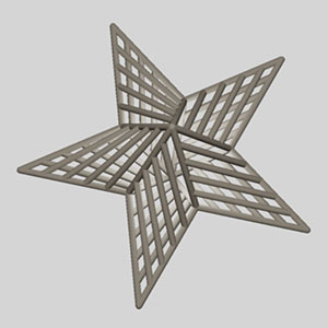 Hypar structure