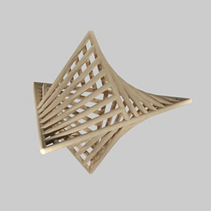 Hypar structure